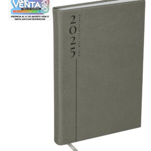 Souvenirs Peronalizados AGENDA ZEGNO  DIARIA CLASICA 2025 GRIS En Monterrey